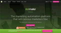 Desktop Screenshot of dotmailer.com
