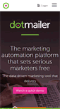 Mobile Screenshot of dotmailer.com